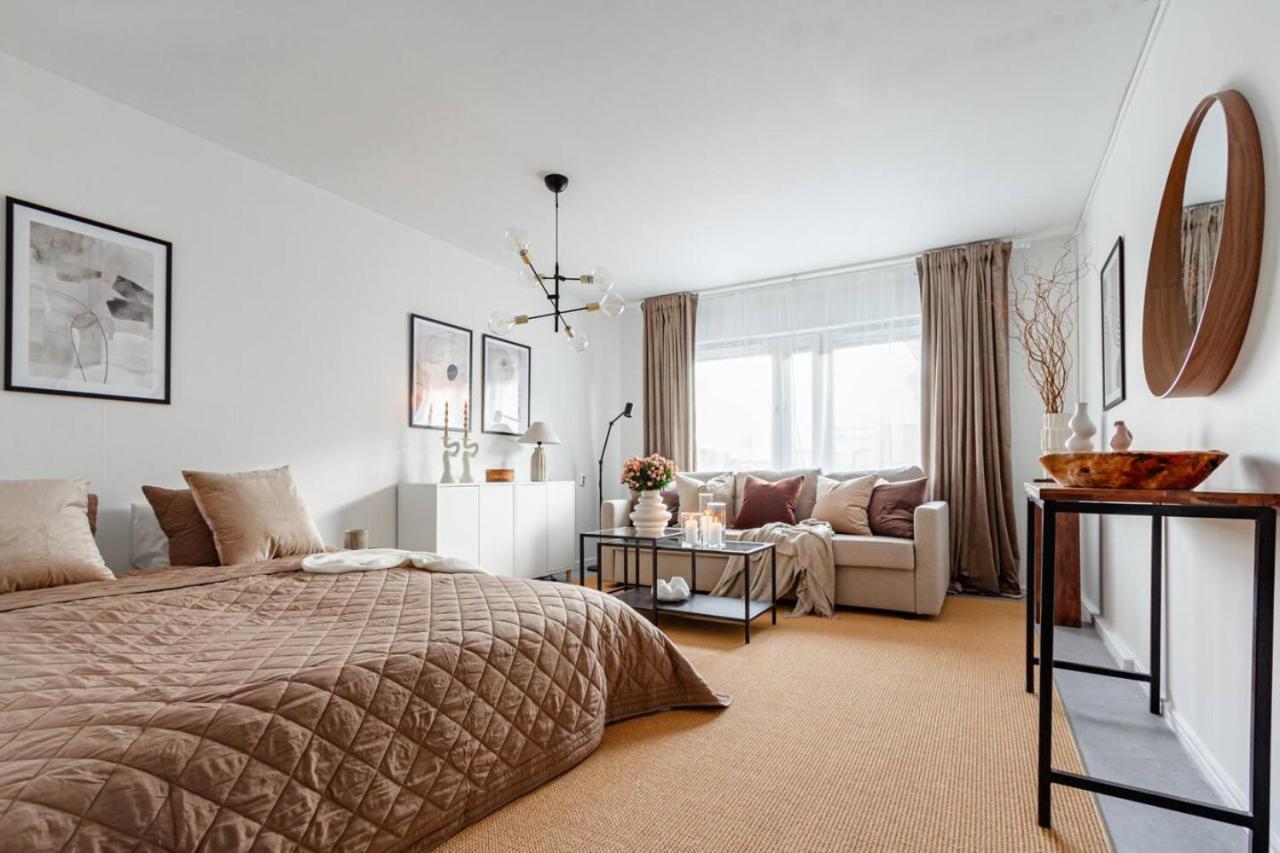 Simple Studio In Trendy Soedermalm - Construction Work Stockholm Luaran gambar
